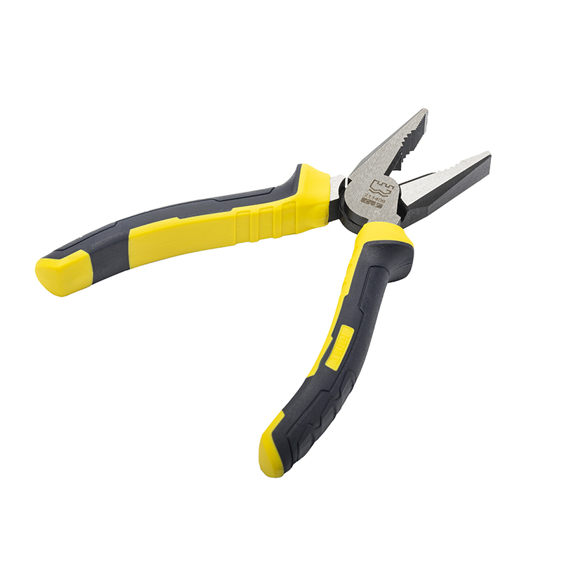 Great Wall Industrial-Grade German-Style Bi-Color Handle Combination Pliers，Labor-Saving