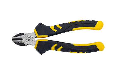 Great Wall Industrial-Grade German-Style Bi-Color Handle Diagonal Cutters Pliers，Labor-Saving