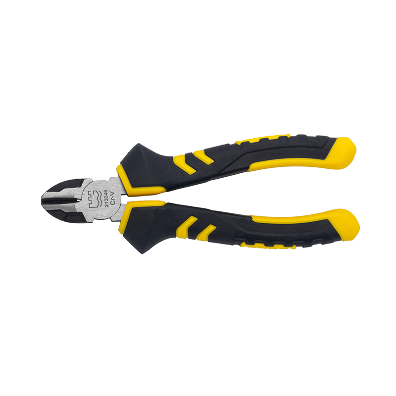 Great Wall Industrial-Grade German-Style Bi-Color Handle Diagonal Cutters Pliers，Labor-Saving