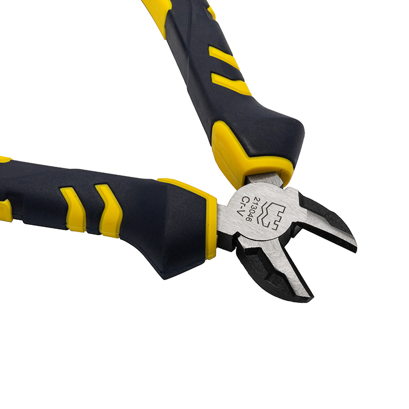 Great Wall Industrial-Grade German-Style Bi-Color Handle Diagonal Cutters Pliers，Labor-Saving